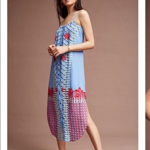 Palisades Embroidered Midi Dress by Red Carter